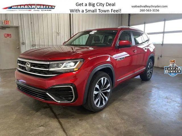 2021 Volkswagen Atlas 3.6L V6 SEL R-Line for sale in Wabash, IN