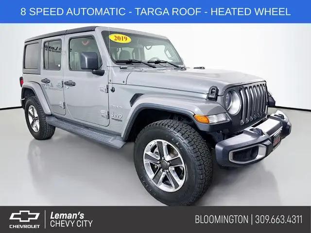 2019 Jeep Wrangler Unlimited Sahara 4x4 for sale in Bloomington, IL