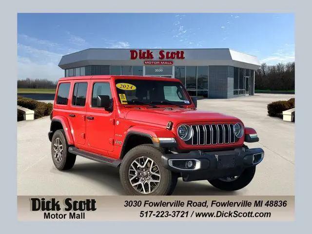 2024 Jeep Wrangler 4-Door Sahara for sale in Fowlerville, MI