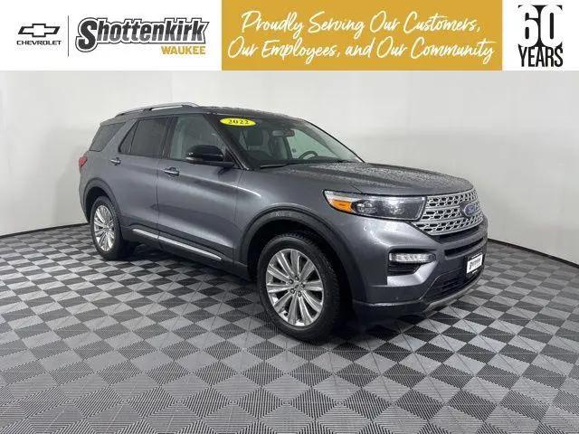 2022 Ford Explorer Limited for sale in Waukee, IA