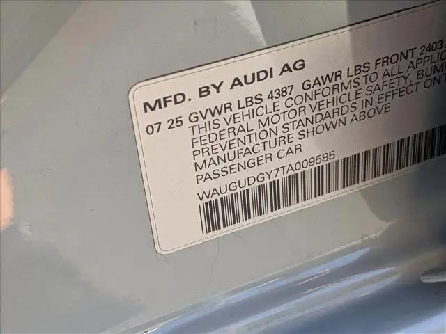2026 Audi A3 Premium Plus 40 TFSI quattro S tronic