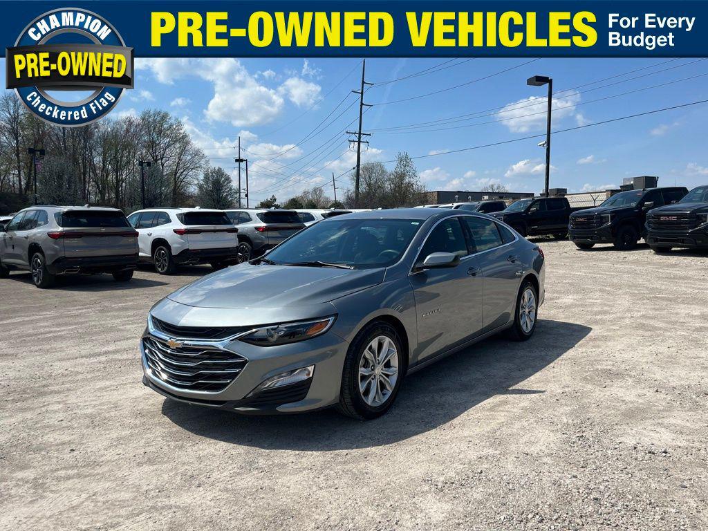Sterling Gray Metallic 2025 Chevrolet Malibu LT with 1LT FWD Sedan Front-Wheel Drive Automatic