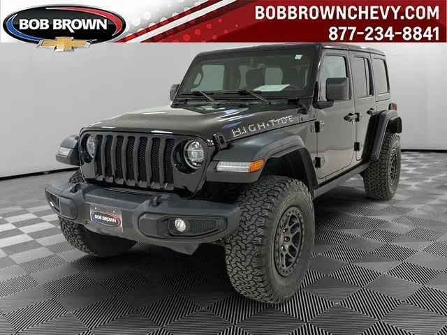 2022 Jeep Wrangler Unlimited High Tide 4x4 for sale in Urbandale, IA