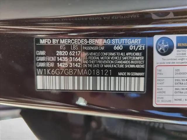 2021 Mercedes-Benz S 580 4MATIC