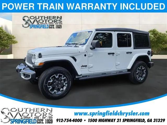 2025 Jeep Wrangler 4-Door Sahara 4x4 for sale in Springfield, GA