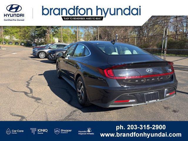 2023 Hyundai Sonata Hybrid Blue