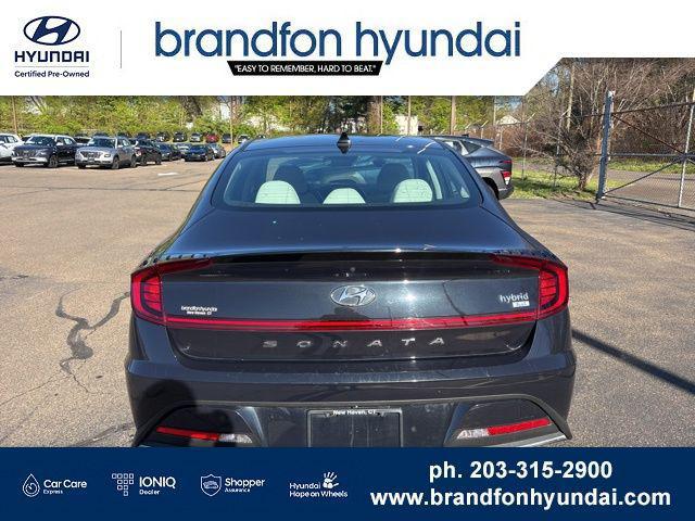2023 Hyundai Sonata Hybrid Blue
