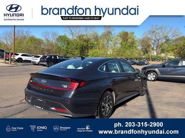2023 Hyundai Sonata Hybrid Blue