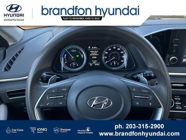 2023 Hyundai Sonata Hybrid Blue