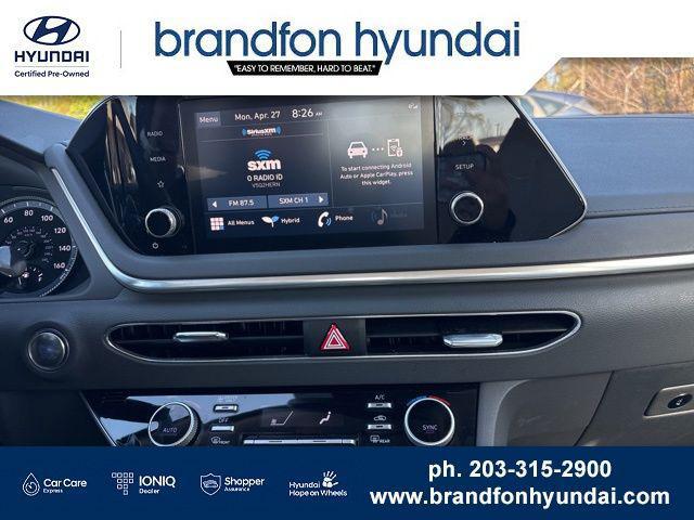 2023 Hyundai Sonata Hybrid Blue