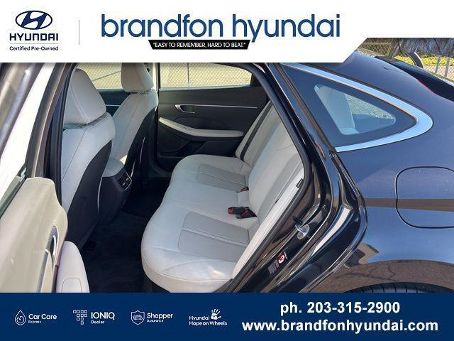 2023 Hyundai Sonata Hybrid Blue