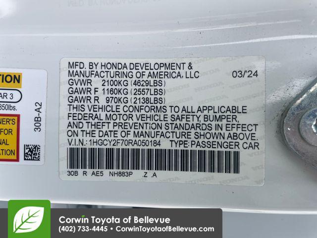 2024 Honda Accord Hybrid Sport-L