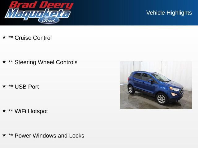 2020 Ford EcoSport SE