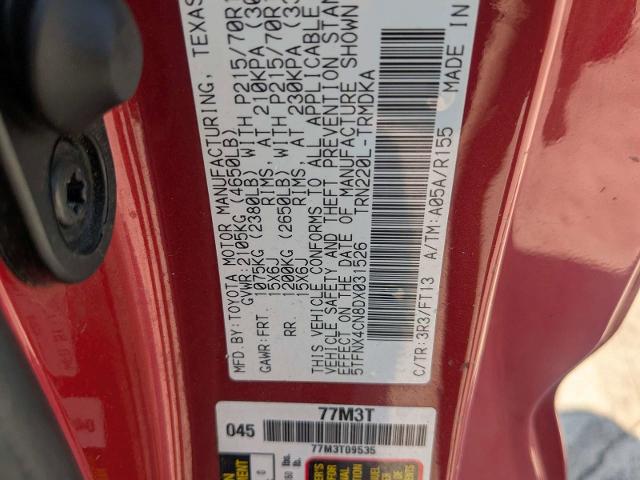 2013 Toyota Tacoma Unknown