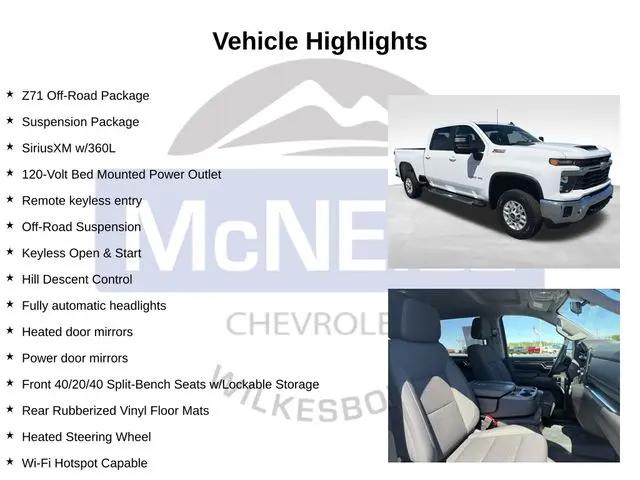 2024 Chevrolet Silverado 2500HD 4WD Crew Cab Standard Bed LT