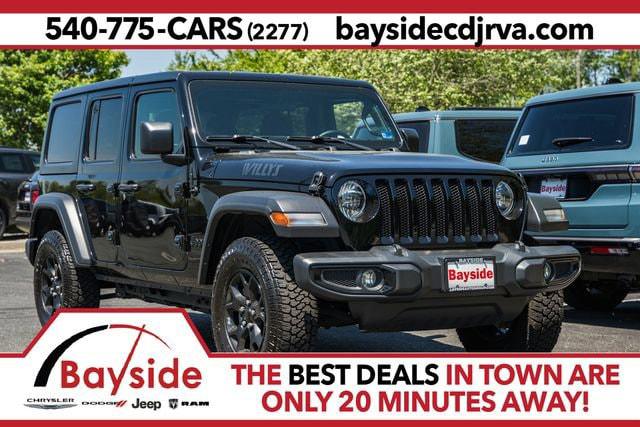 2022 Jeep Wrangler Unlimited Willys Sport 4x4 2022 Jeep Wrangler Unlimited Willys Sport 4x4