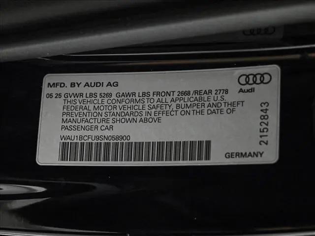 2025 Audi A5 Premium TFSI quattro S tronic