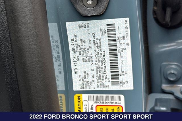 2022 Ford Bronco Sport Big Bend