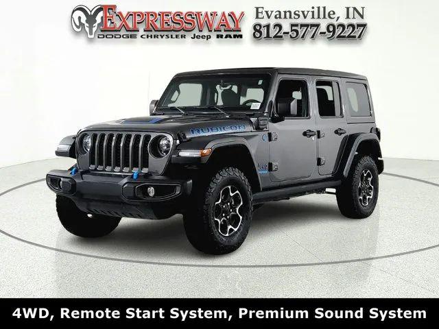 2022 Jeep Wrangler 4xe Unlimited Rubicon 4x4 for sale in Evansville, IN