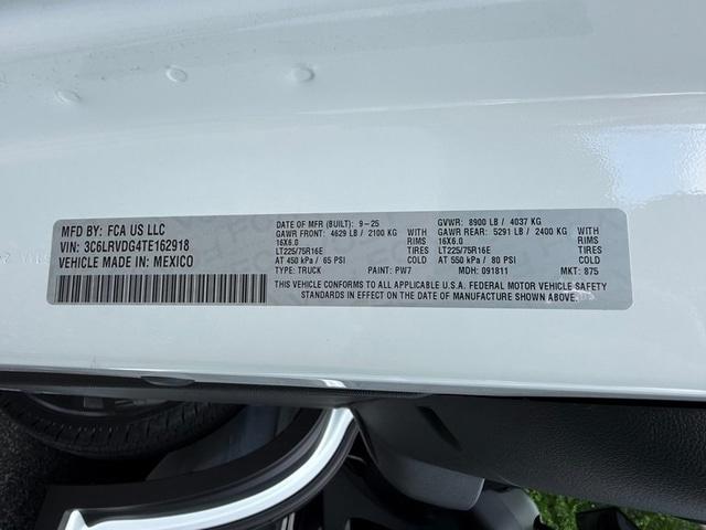 2026 Ram ProMaster Cargo Van Tradesman High Roof 159" WB w/Pass Seat