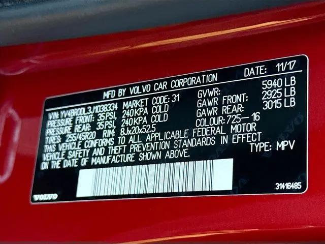 2018 Volvo XC60 T8 Inscription