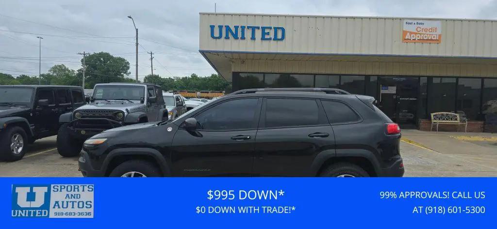 2016 Jeep Cherokee Trailhawk for sale in Muskogee, OK