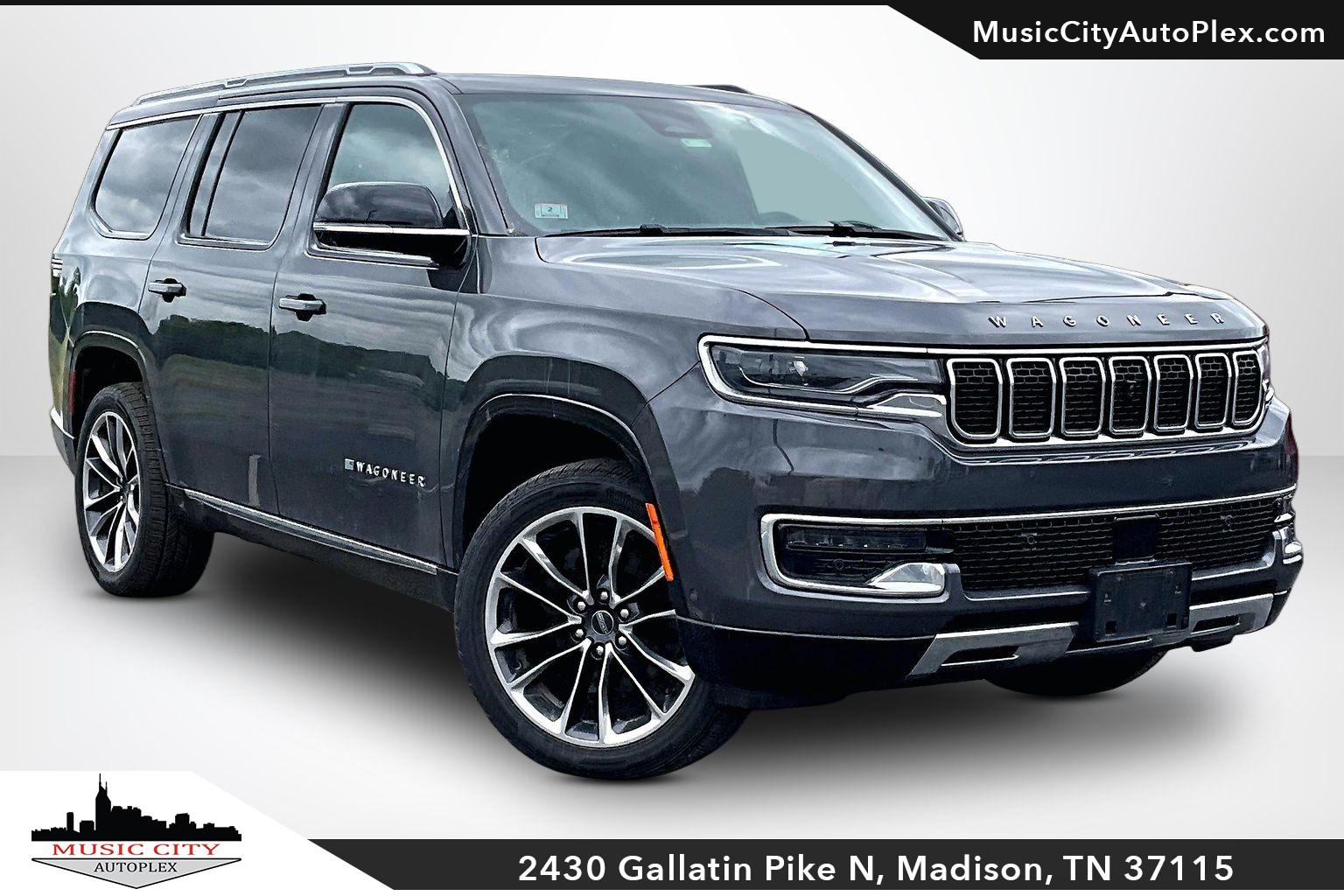 Baltic Gray Metallic Clearcoat 2023 Jeep Wagoneer Series III 4WD SUV / Crossover Four-Wheel Drive Automatic