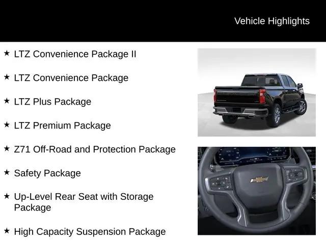 2026 Chevrolet Silverado 1500 4WD Crew Cab Short Bed LTZ