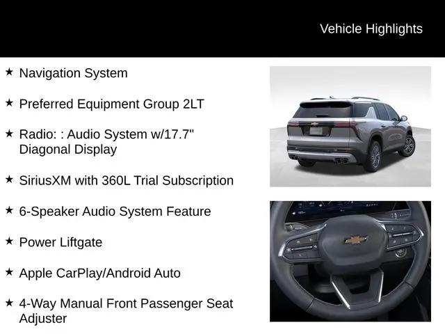 2026 Chevrolet Traverse AWD LT