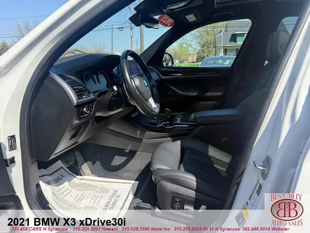 2021 BMW X3 xDrive30i
