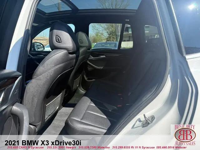 2021 BMW X3 xDrive30i