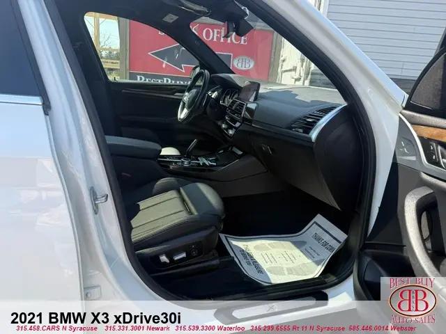 2021 BMW X3 xDrive30i