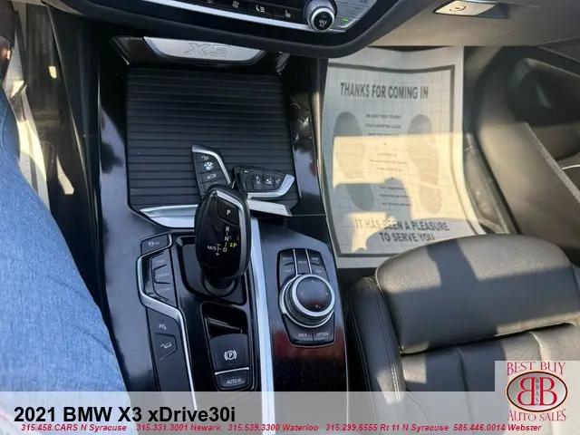 2021 BMW X3 xDrive30i