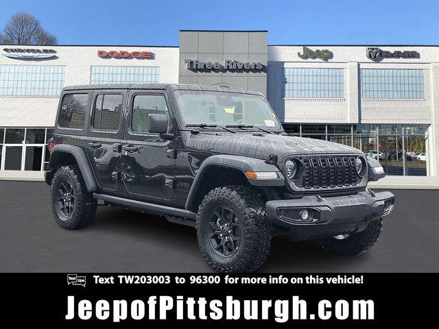 2026 Jeep Wrangler WRANGLER 4-DOOR WILLYS 2026 Jeep Wrangler WRANGLER 4-DOOR WILLYS