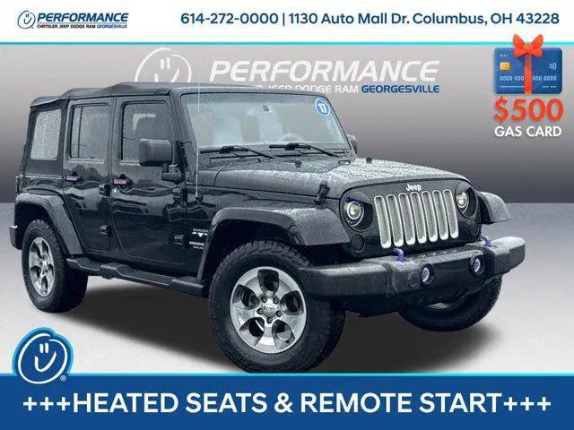 2017 Jeep Wrangler Unlimited Sahara 4x4 for sale near Columbus, OH