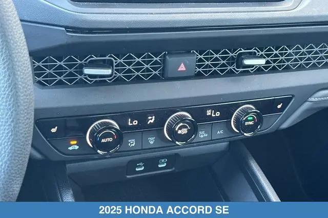 2025 Honda Accord Sedan SE