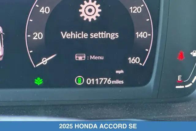 2025 Honda Accord Sedan SE