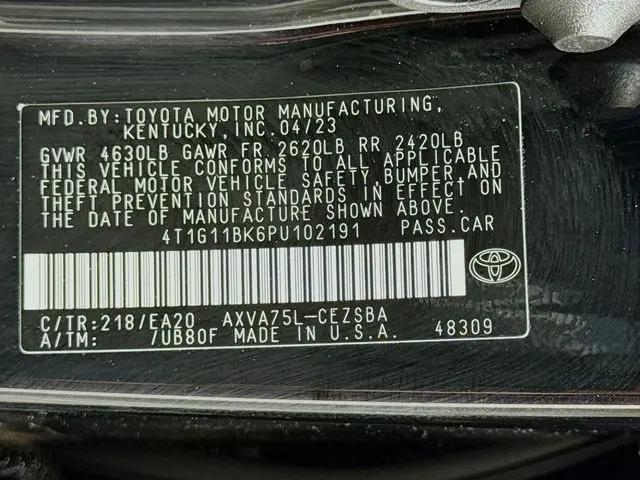 2023 Toyota Camry SE AWD