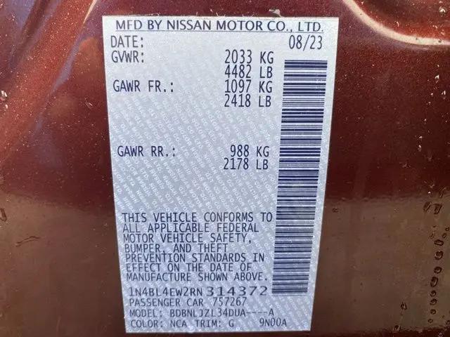 2024 Nissan Altima SL Intelligent AWD