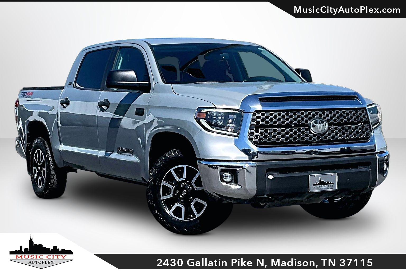 Cement 2020 Toyota Tundra SR5 CrewMax 4WD Pickup Truck Four-Wheel Drive Automatic