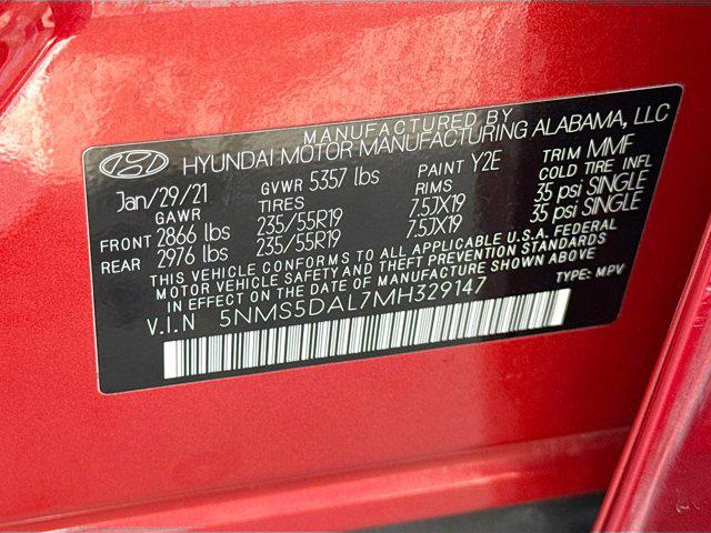 2021 Hyundai Santa Fe Calligraphy