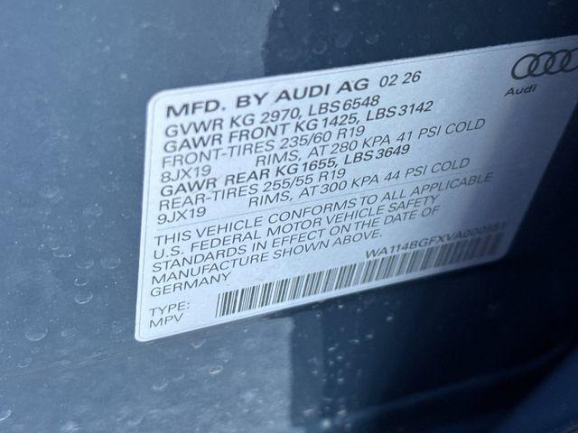 2027 Audi Q6 e-tron Premium