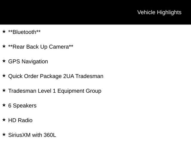 2026 Ram 2500 Tradesman Regular Cab 4x4 8' Box
