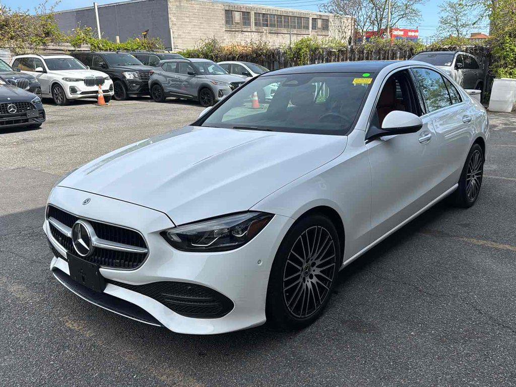 Polar White 2023 Mercedes-Benz C-Class C 300 4MATIC Sedan All-Wheel Drive Automatic
