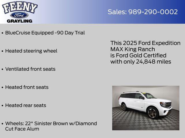 2025 Ford Expedition King Ranch MAX