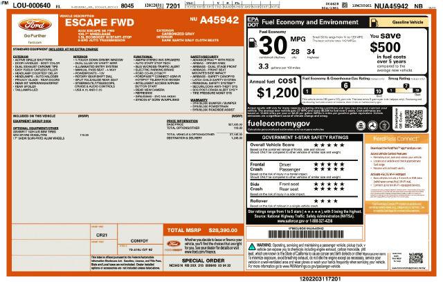 Used 2022 Ford Escape SE For Sale in Olive Branch, MS