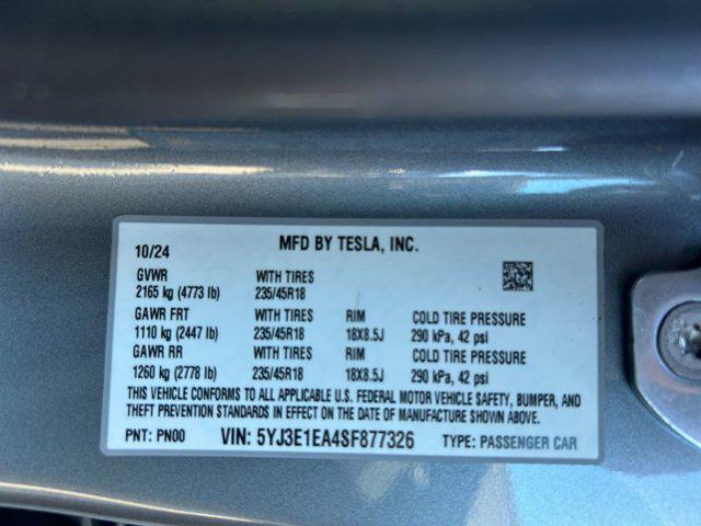 2025 Tesla Model 3 Long Range Rear-Wheel Drive