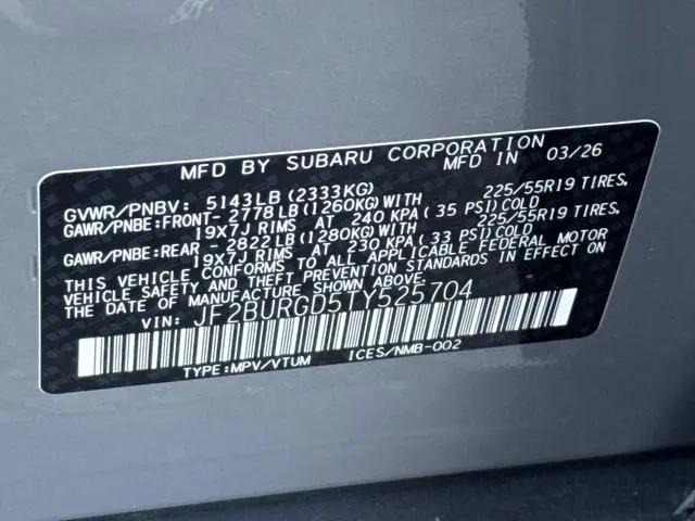 2026 Subaru Outback Limited XT