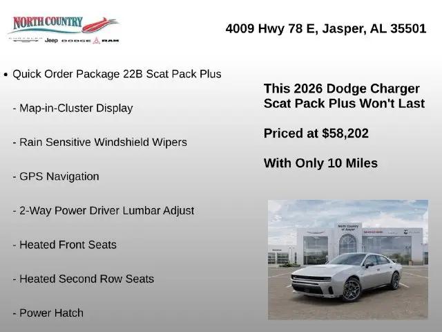 2026 Dodge Charger Scat Pack Plus 4-Door AWD