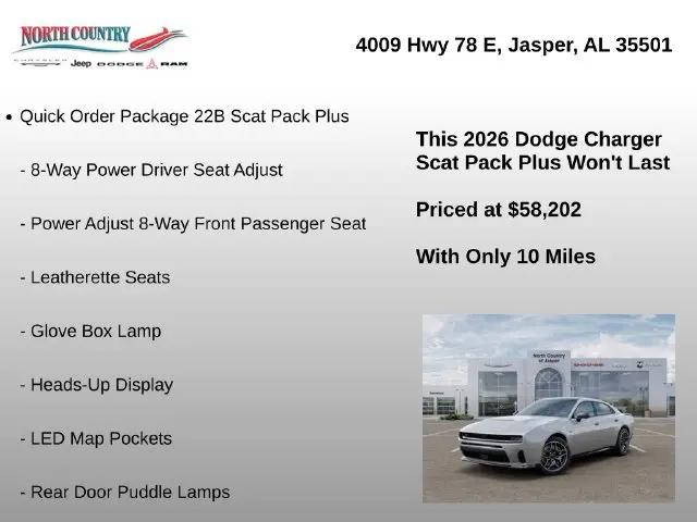 2026 Dodge Charger Scat Pack Plus 4-Door AWD